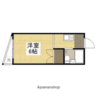 ST学南【101号室】の間取り