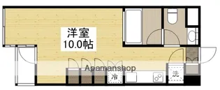 シャインコート岡南町【408号室】の間取り
