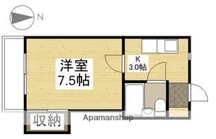 ナーズ北【2階】の間取り