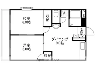 センチュリー清水【1階】の間取り