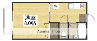 ハイツノア A【103号室】の間取り