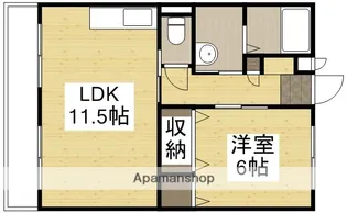 グランパ【2階】の間取り