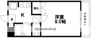 桂マンションⅡ【2階】の間取り
