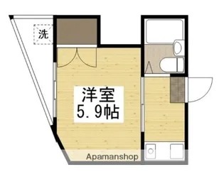 コーポベニス【3階】の間取り