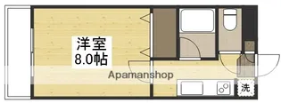 ストリーム安井【303号室】の間取り