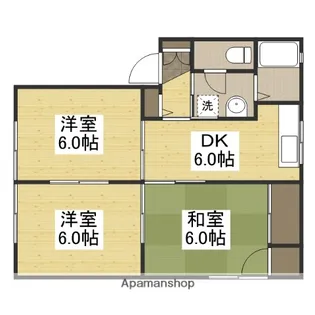 キャトルセゾン A【1階】の間取り