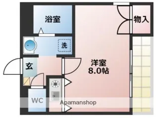 ピラミドⅠ【1階】の間取り