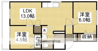 ポラリスB【1階】の間取り