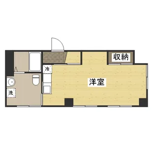 第二新和ビル【203号室】の間取り