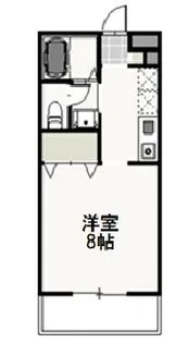 ベール花尻A棟【1階】の間取り