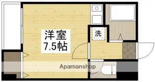 CALME栄町【2階】の間取り