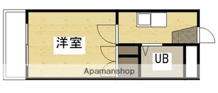 ロイヤルサーティーマンション【205号室】の間取り
