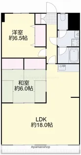 コスモハイツ関【8階】の間取り