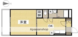 メイプル中仙道【4階】の間取り
