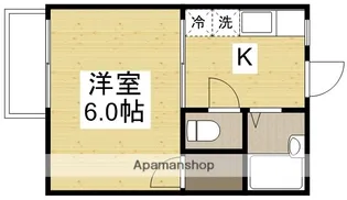 メゾンハゴロモ【1階】の間取り