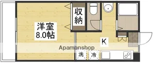 リビンハウス島田本町Ⅱ【304号室】の間取り