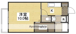 1Kの間取り画像