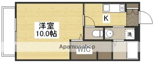 1Kの間取り画像