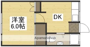 多田コーポ第1【1階】の間取り