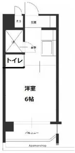 平井ビル【305号室】の間取り