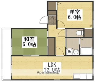 エレガンテSATOH【1階】の間取り