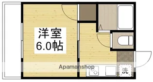 パークプレイス西川原Ⅰ棟【2階】の間取り