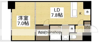 WILLDO岡山駅西口【2階】の間取り