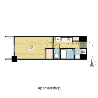 willDo岡山駅西口【4階】の間取り