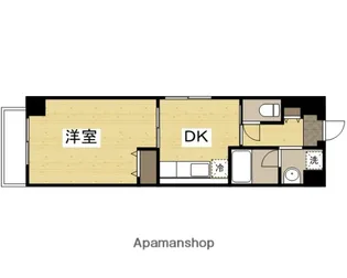 COCO中仙道【4階】の間取り
