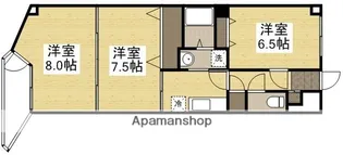 イルサローネ【5階】の間取り