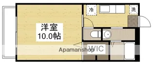 CAFETERIAWAKEⅢ【102号室】の間取り