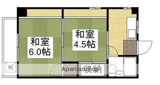 2Kの間取り画像