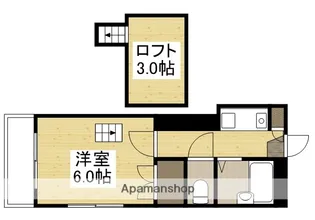 1Kの間取り画像