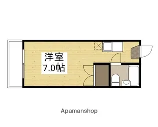 エトワール21 1号館【405号室】の間取り