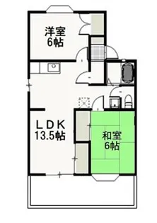 ファミーユ・ビボ D【1階】の間取り