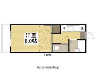 クレアトゥール164【303号室】の間取り