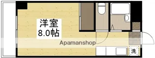 パルティール21【4階】の間取り