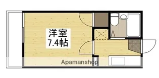 コート伊島【103号室】の間取り