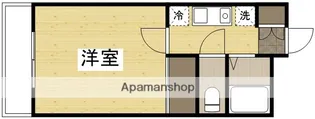 アメニティ西古松【2階】の間取り