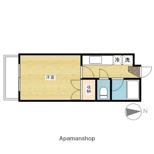 トリゴエマンション【3階】の間取り