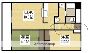 シャローム下中野【305号室】の間取り