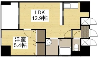 クレストシティ中井町【5階】の間取り