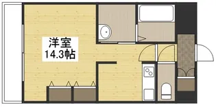 クレストシティ中井町【803号室】の間取り