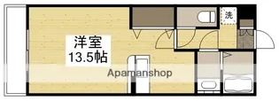 ヴィクトワール南方【4階】の間取り