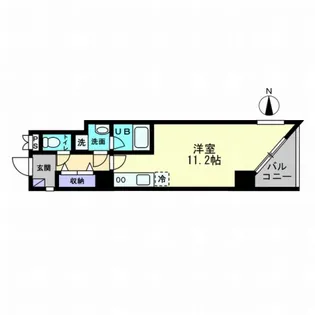 HIGHS TOP表町【6階】の間取り