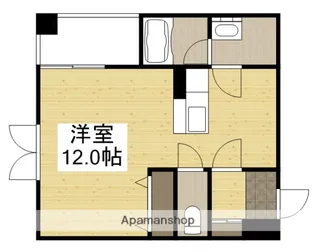 HIGHS TOP表町【6階】の間取り