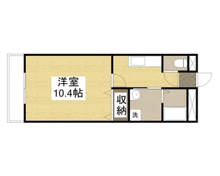 成和第6ビル【3階】の間取り