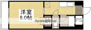 アークハイツ富田町【7階】の間取り