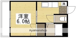 リトルハイム神田【202号室】の間取り