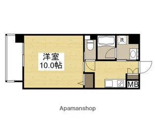 柳町Aマンション【8階】の間取り